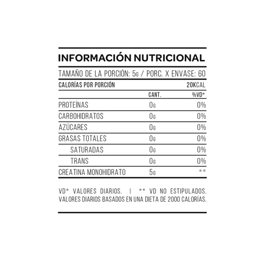 Comprar Creatina Monohidrato Doypack 300g | Star Nutrition, suplemento deportivo en Rosario y Paraná