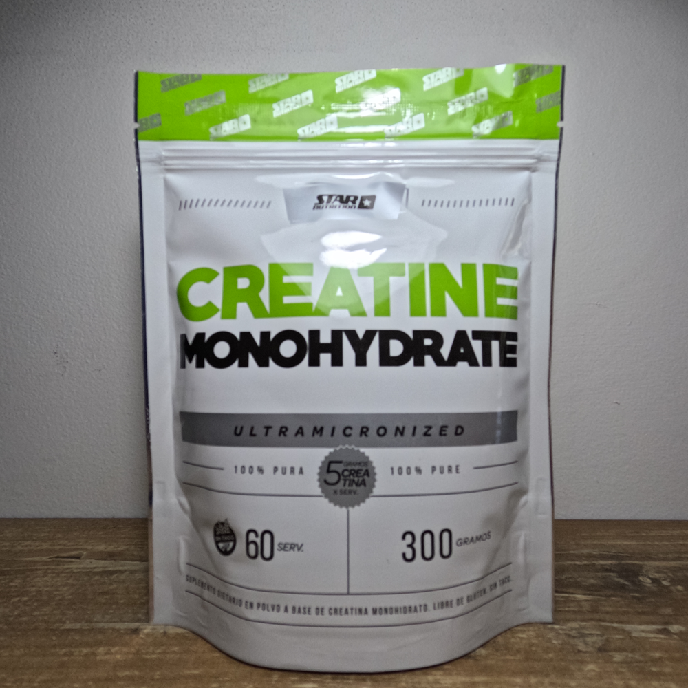 Comprar Creatina Monohidrato Doypack 300g | Star Nutrition, suplemento deportivo en Rosario y Paraná